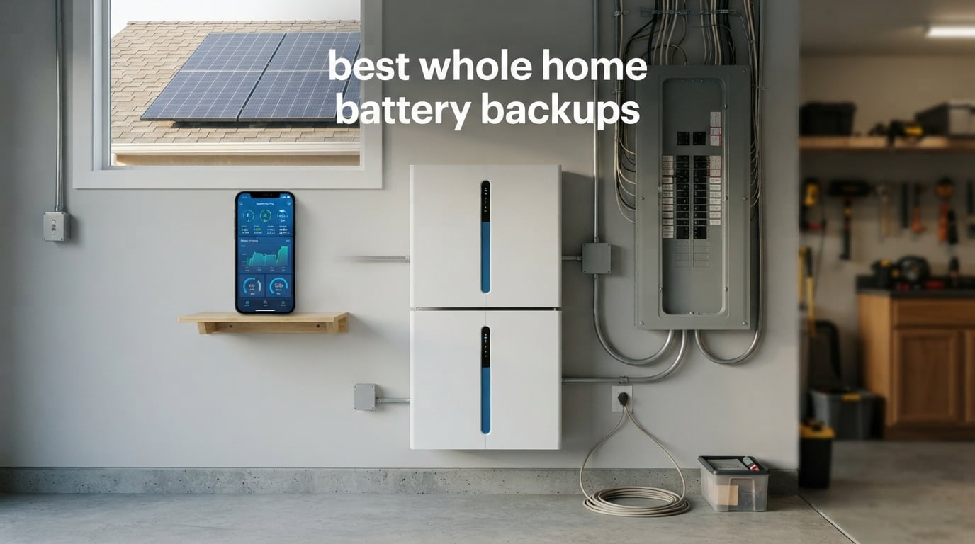 best whole home battery backups