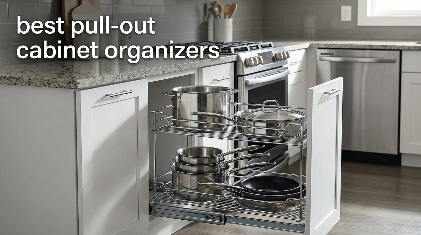 best pull-out cabinet organizers