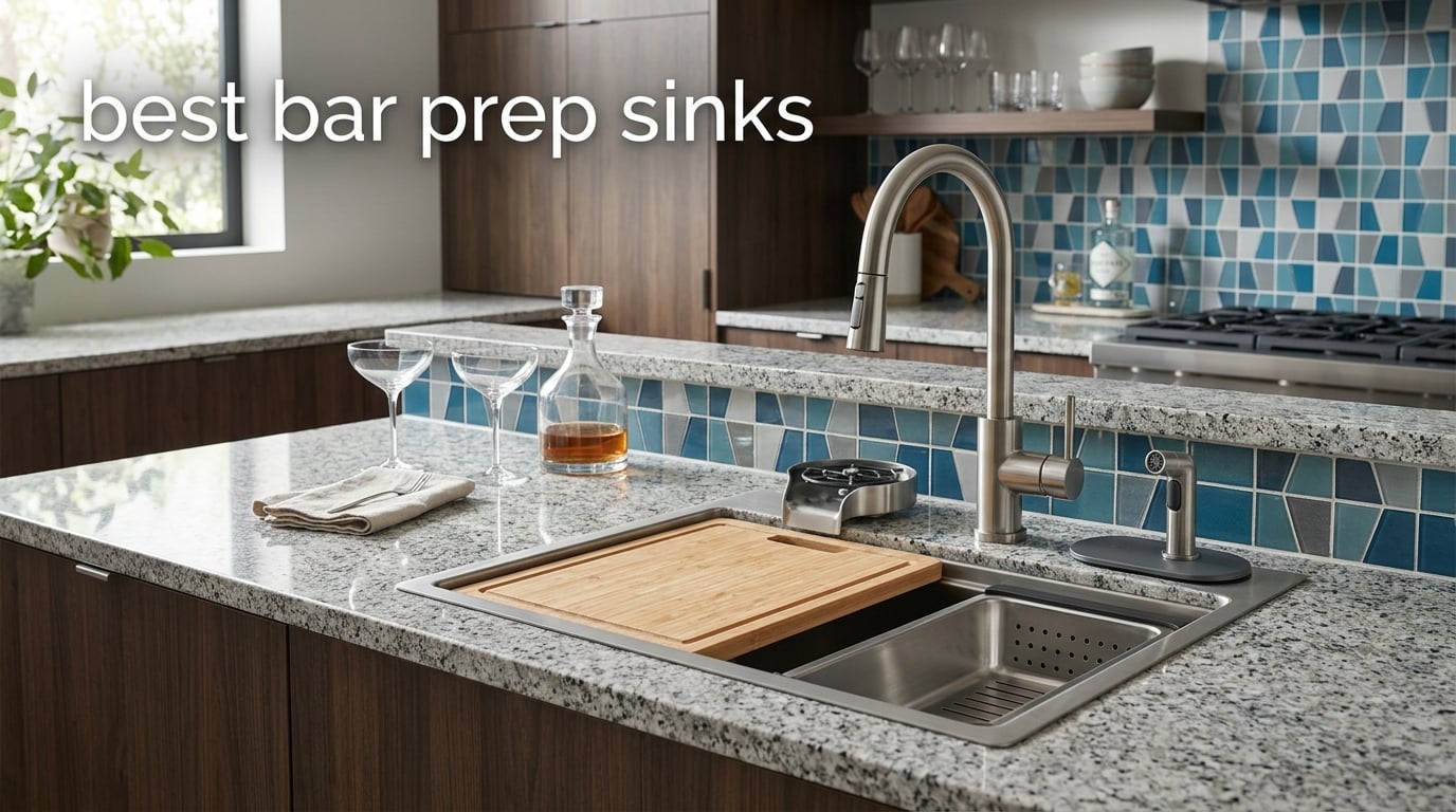 best bar prep sinks