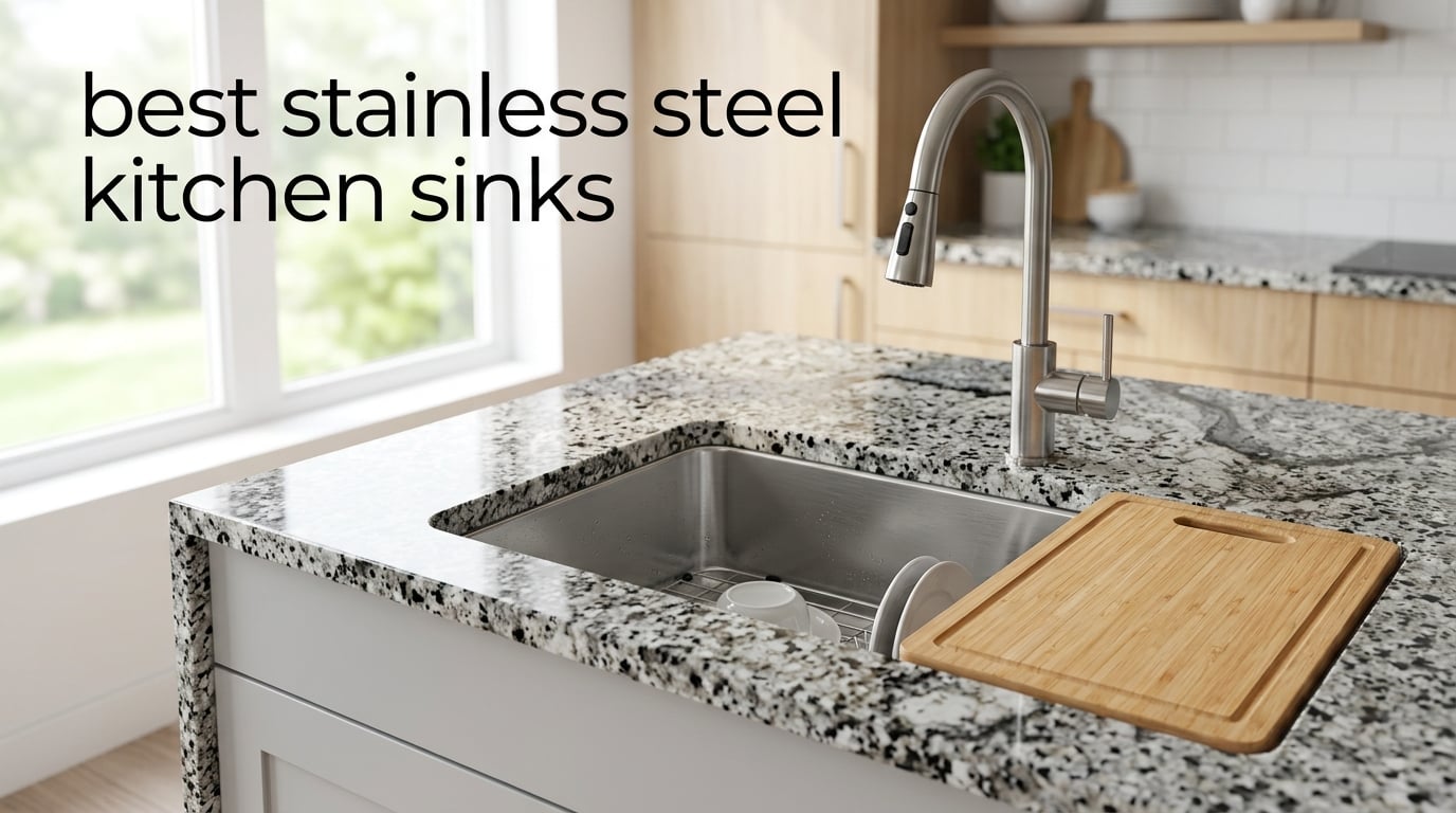 best stainless steel kitchen sinks