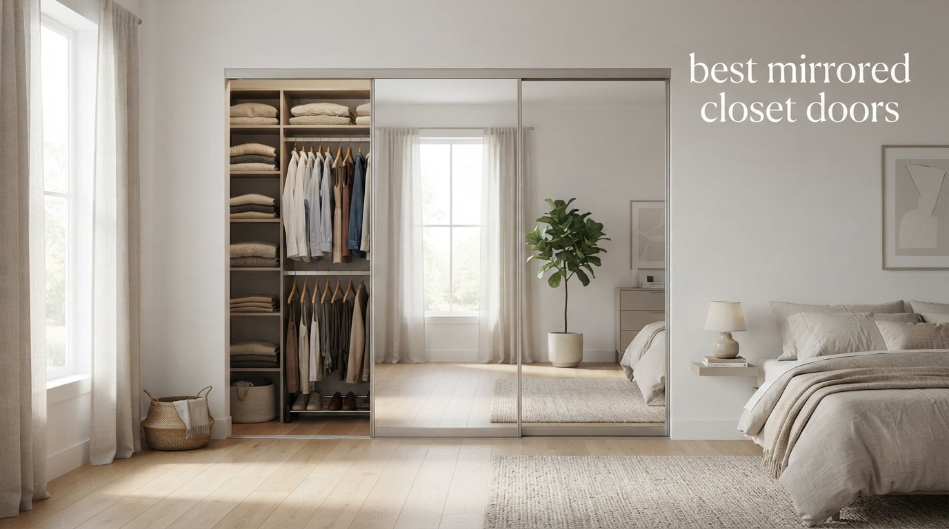 best mirrored closet doors