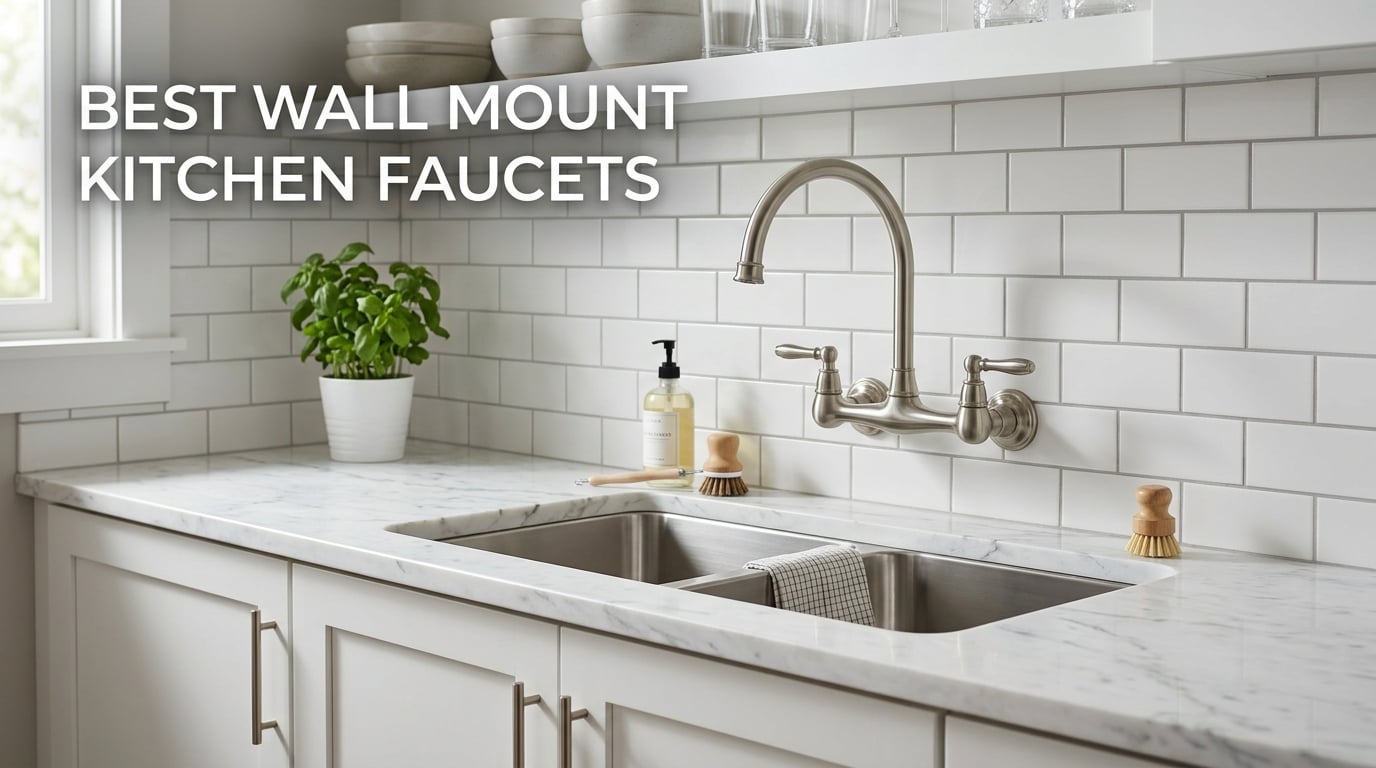 best wall mount kitchen faucets