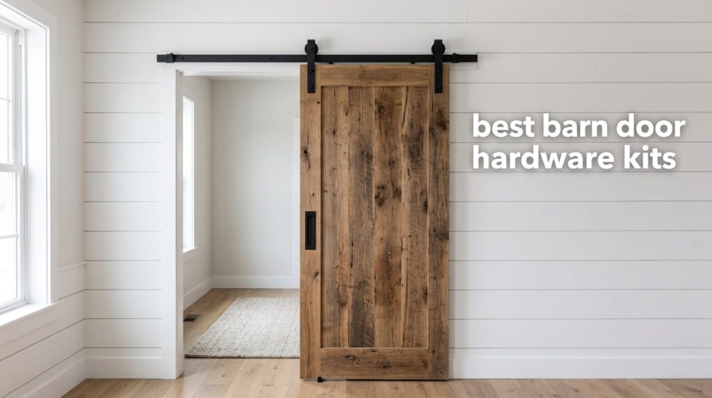 best barn door hardware kits