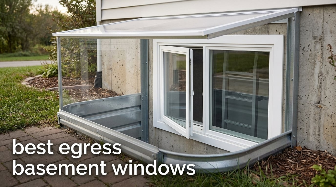 best egress basement windows