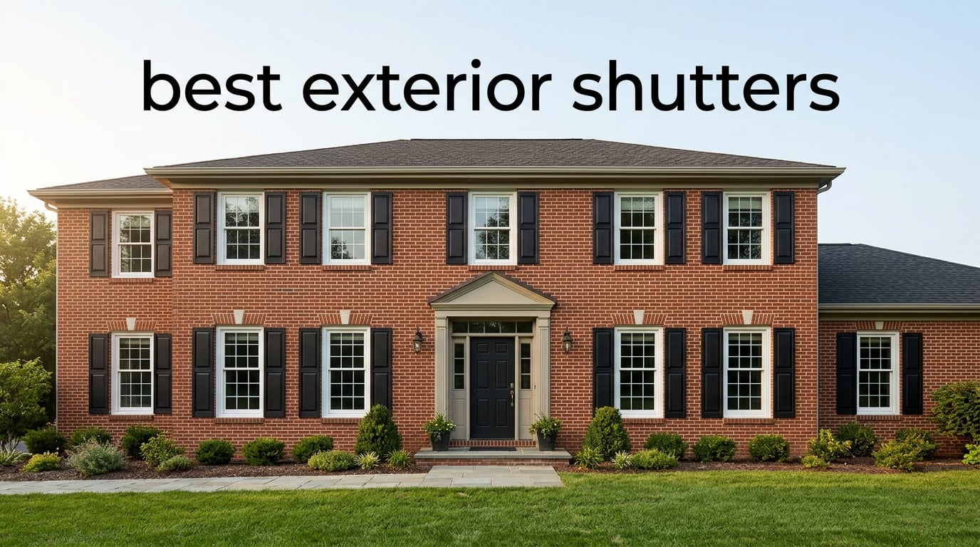 best exterior shutters