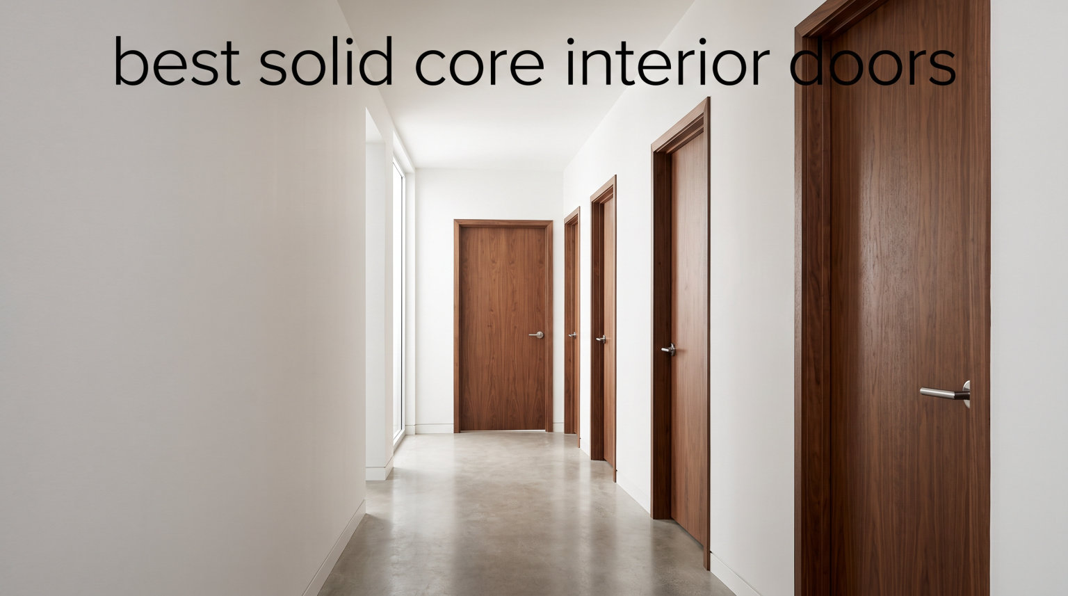 best solid core interior doors