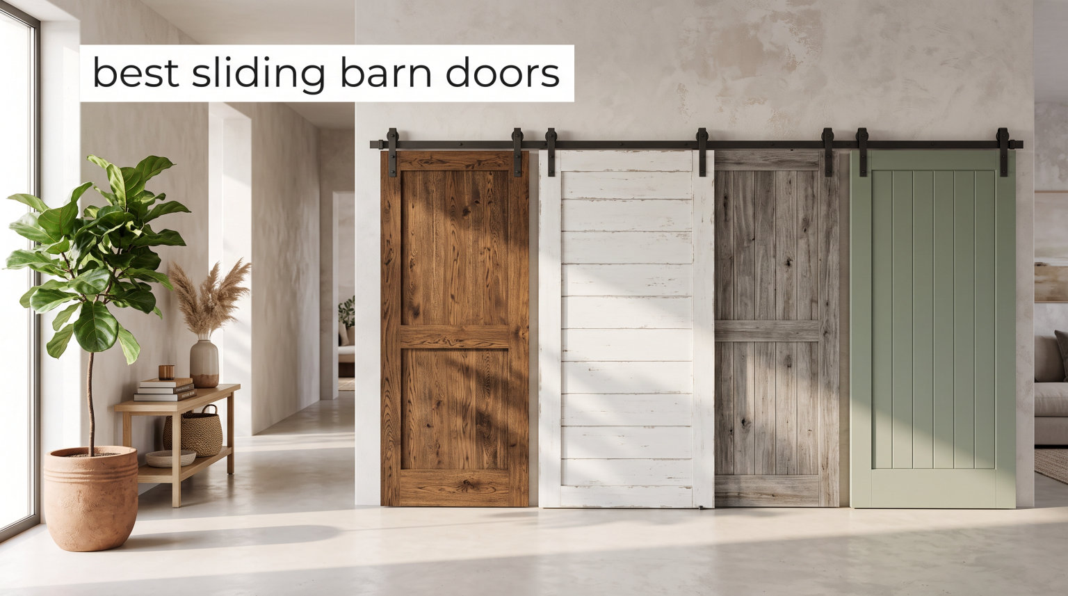 best sliding barn doors