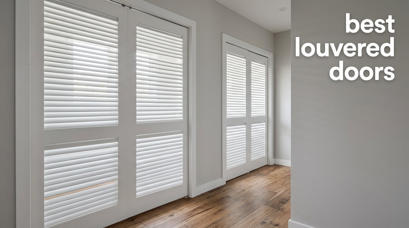 best louvered doors