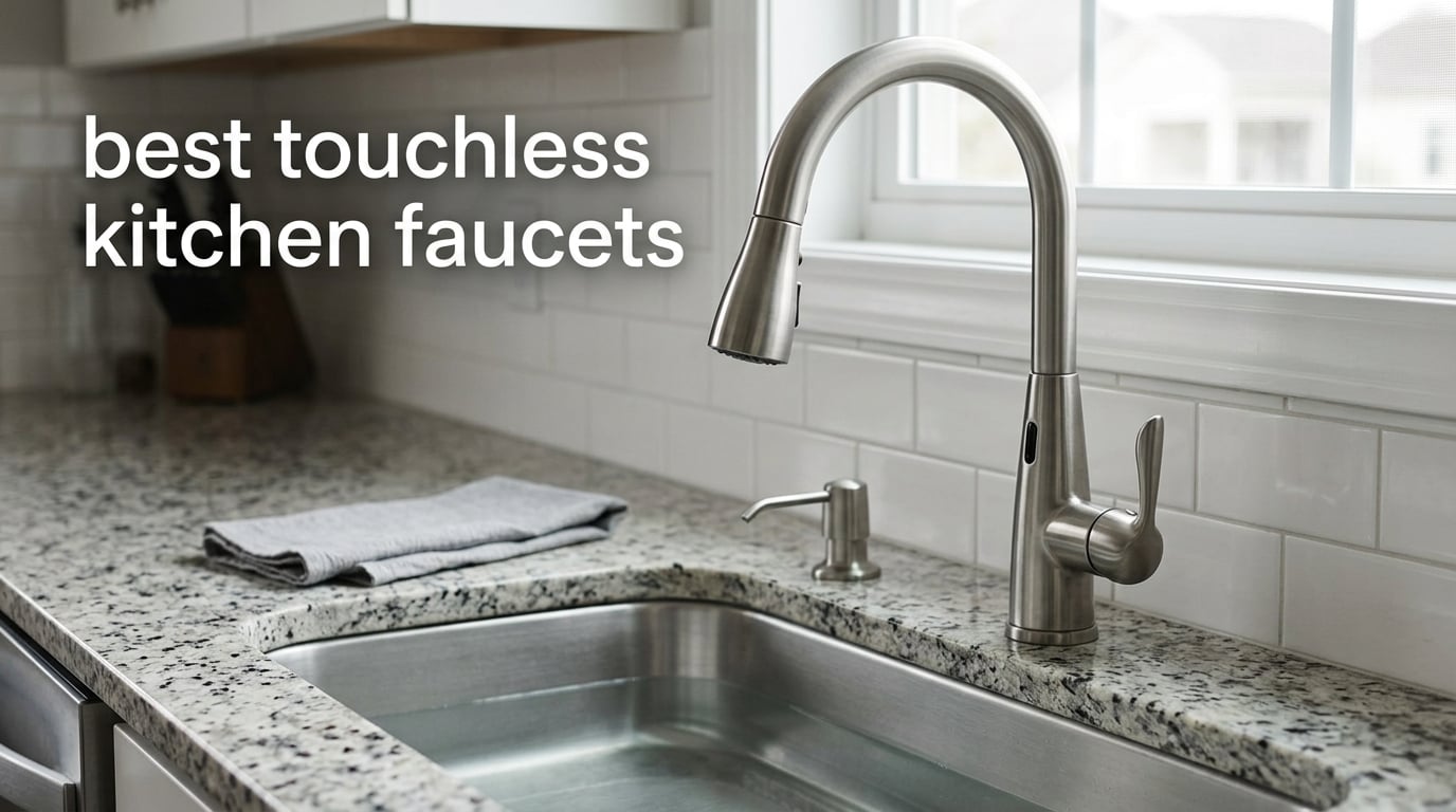 best touchless kitchen faucets