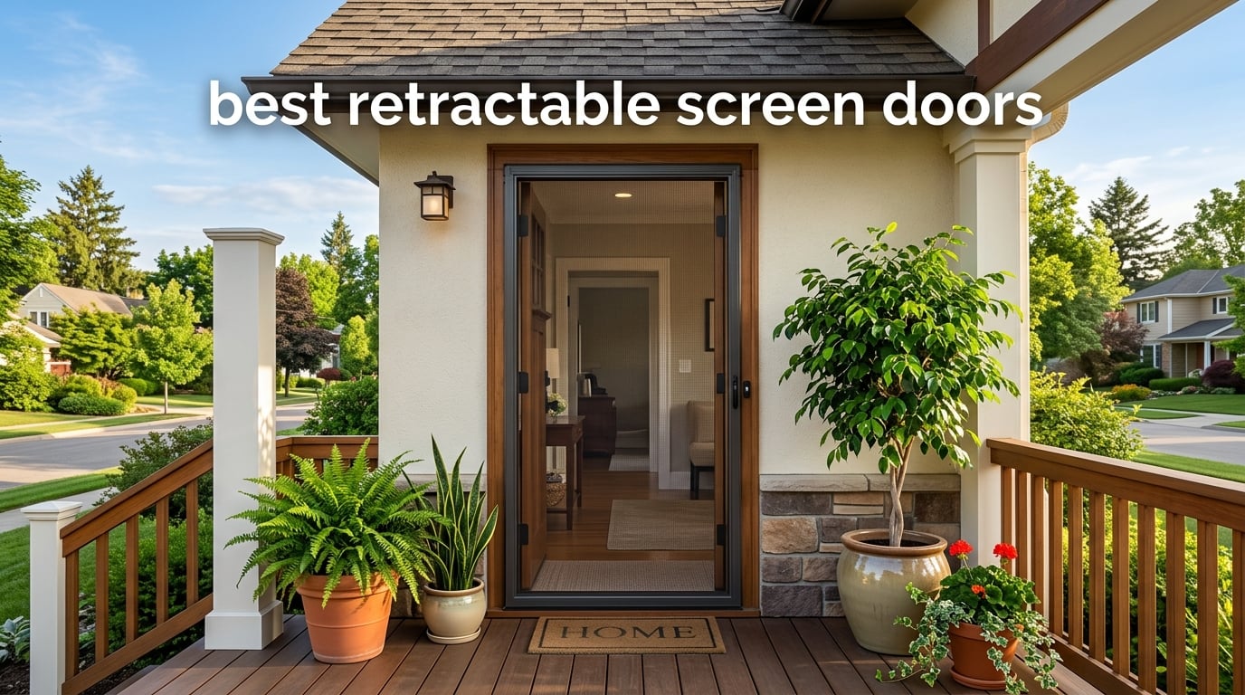 best retractable screen doors