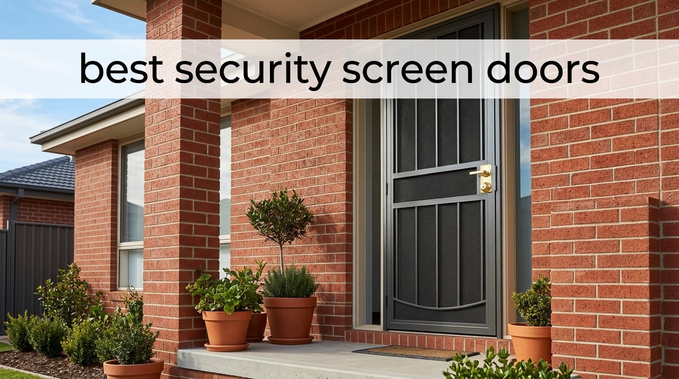 best security screen doors