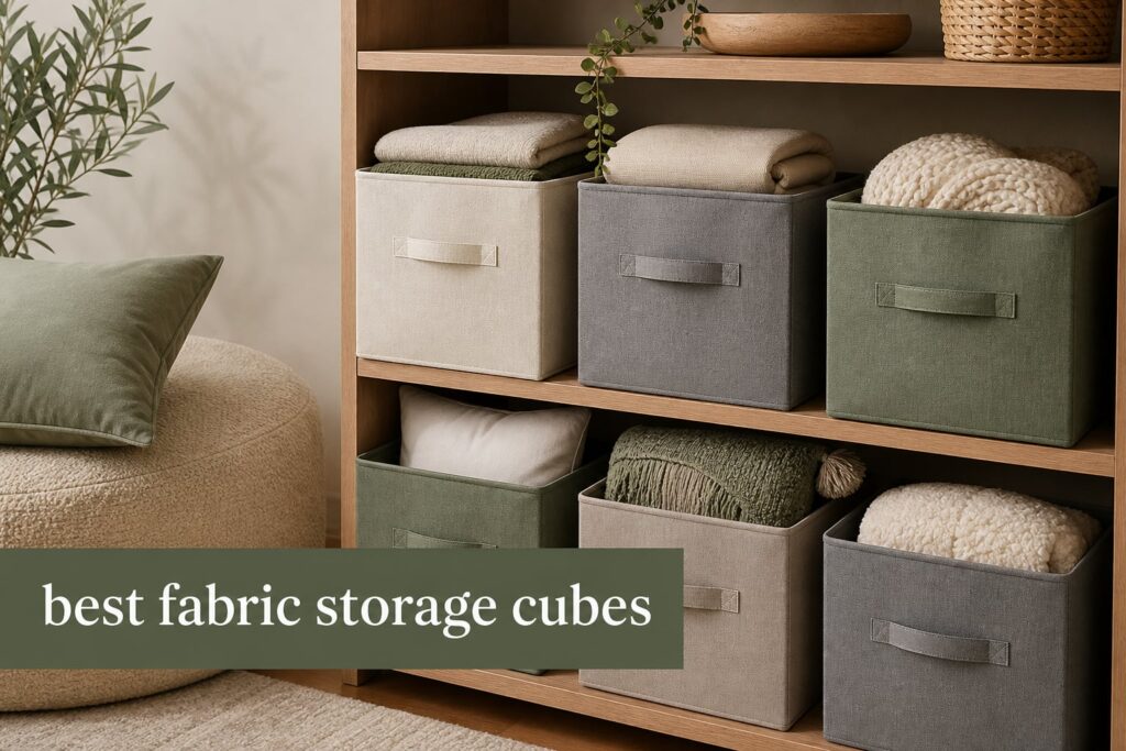 best fabric storage cubes