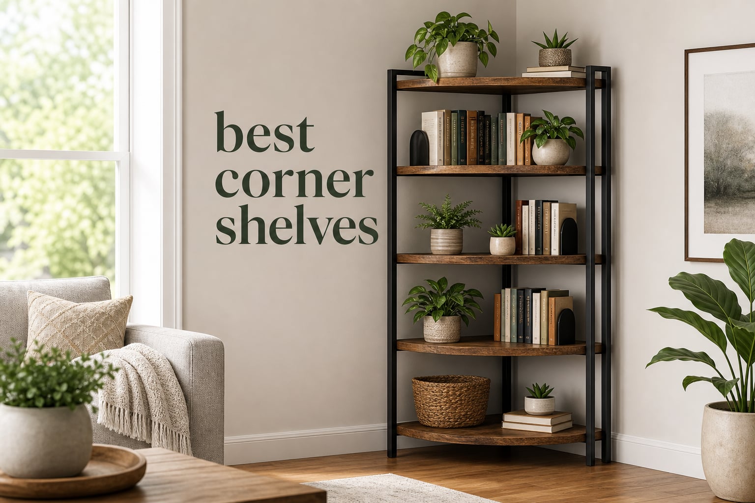 best corner shelves