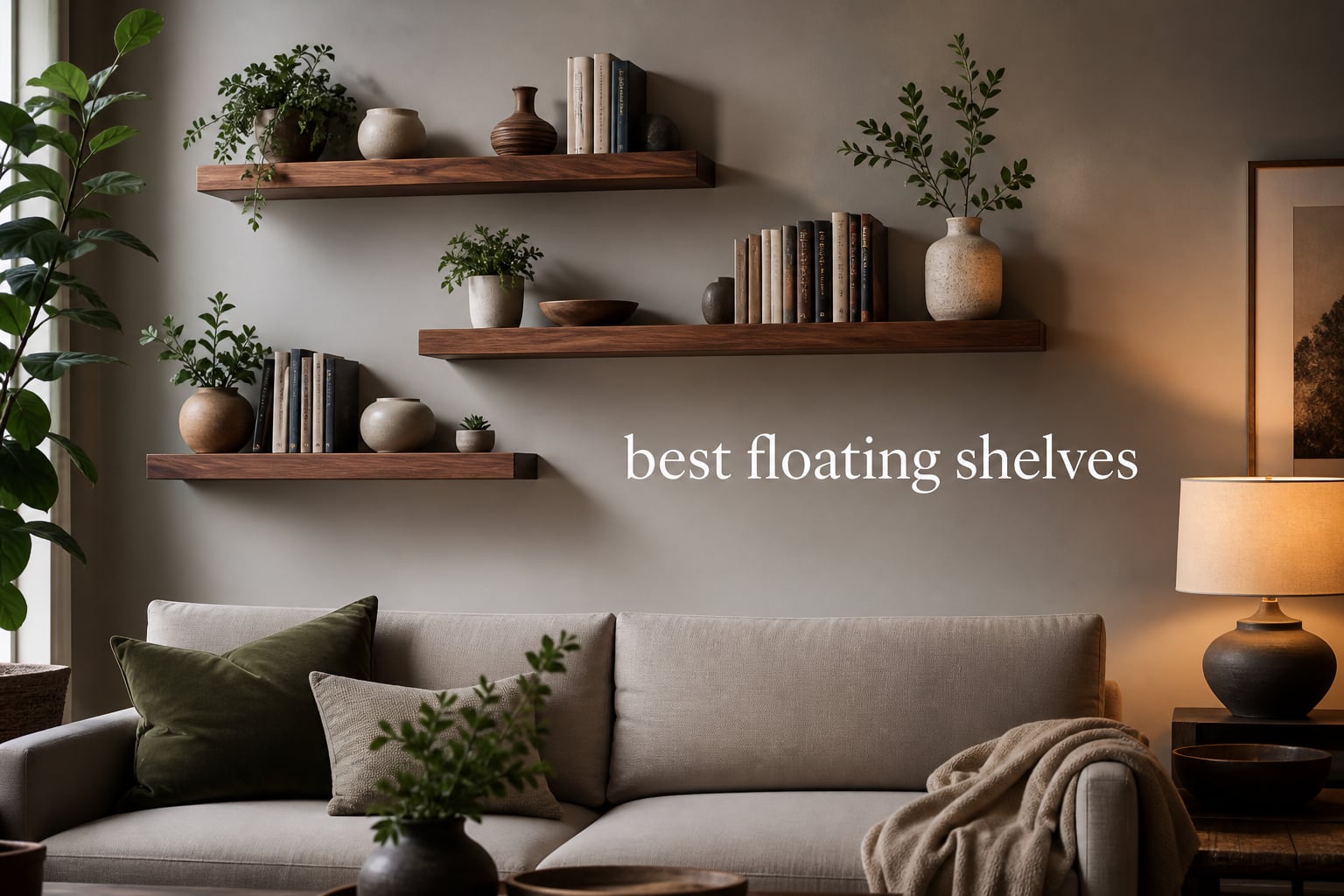 best floating shelves