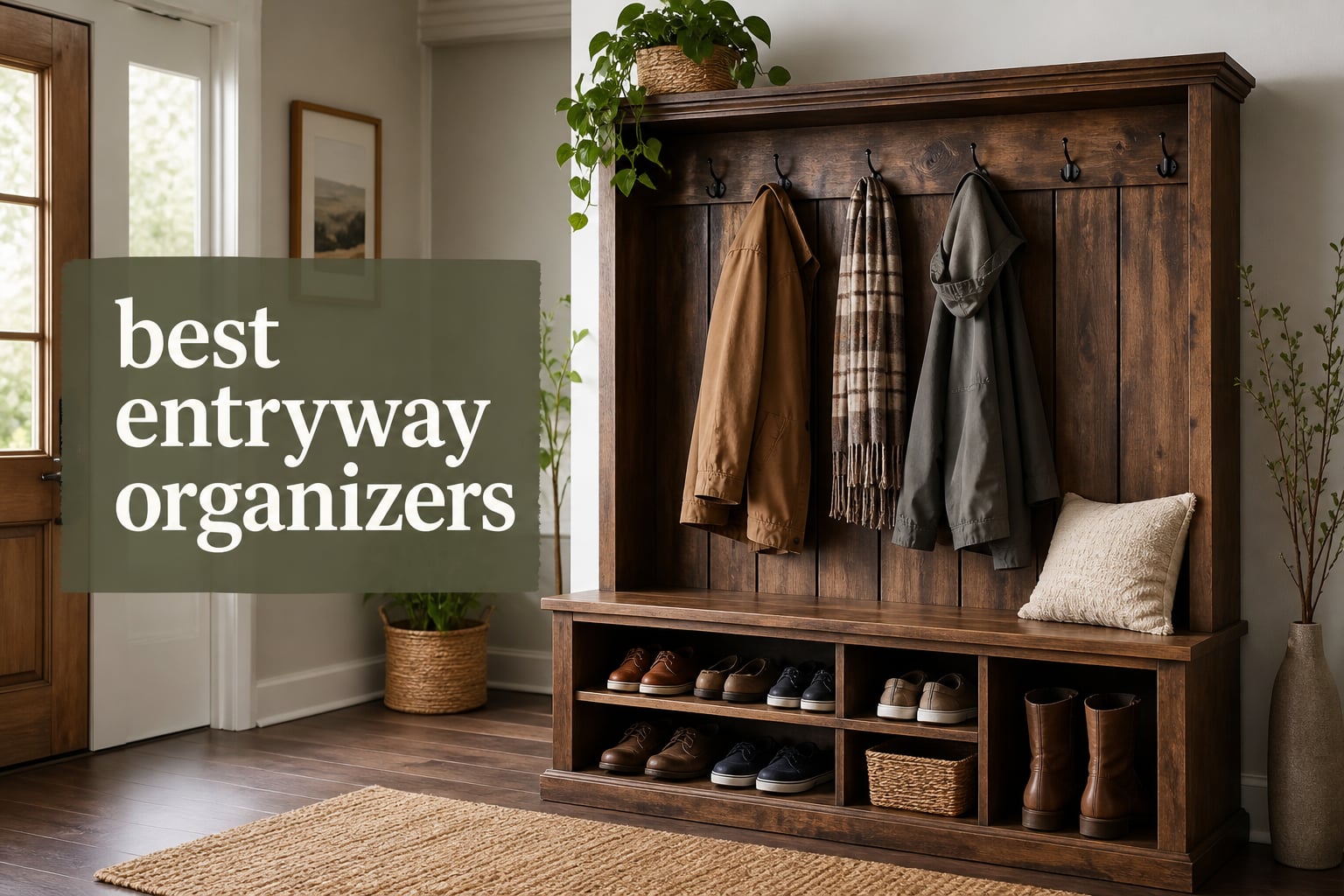 best entryway organizers