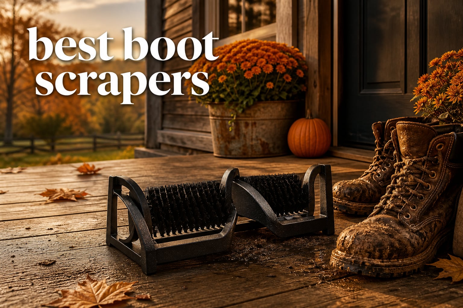 best boot scrapers