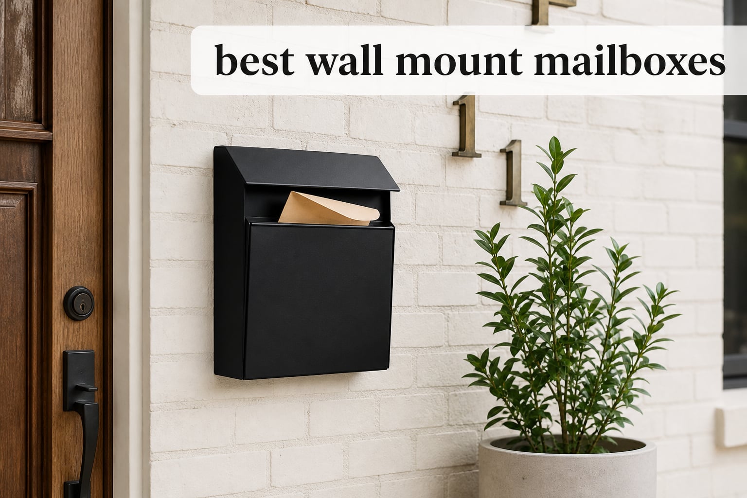 best wall mount mailboxes
