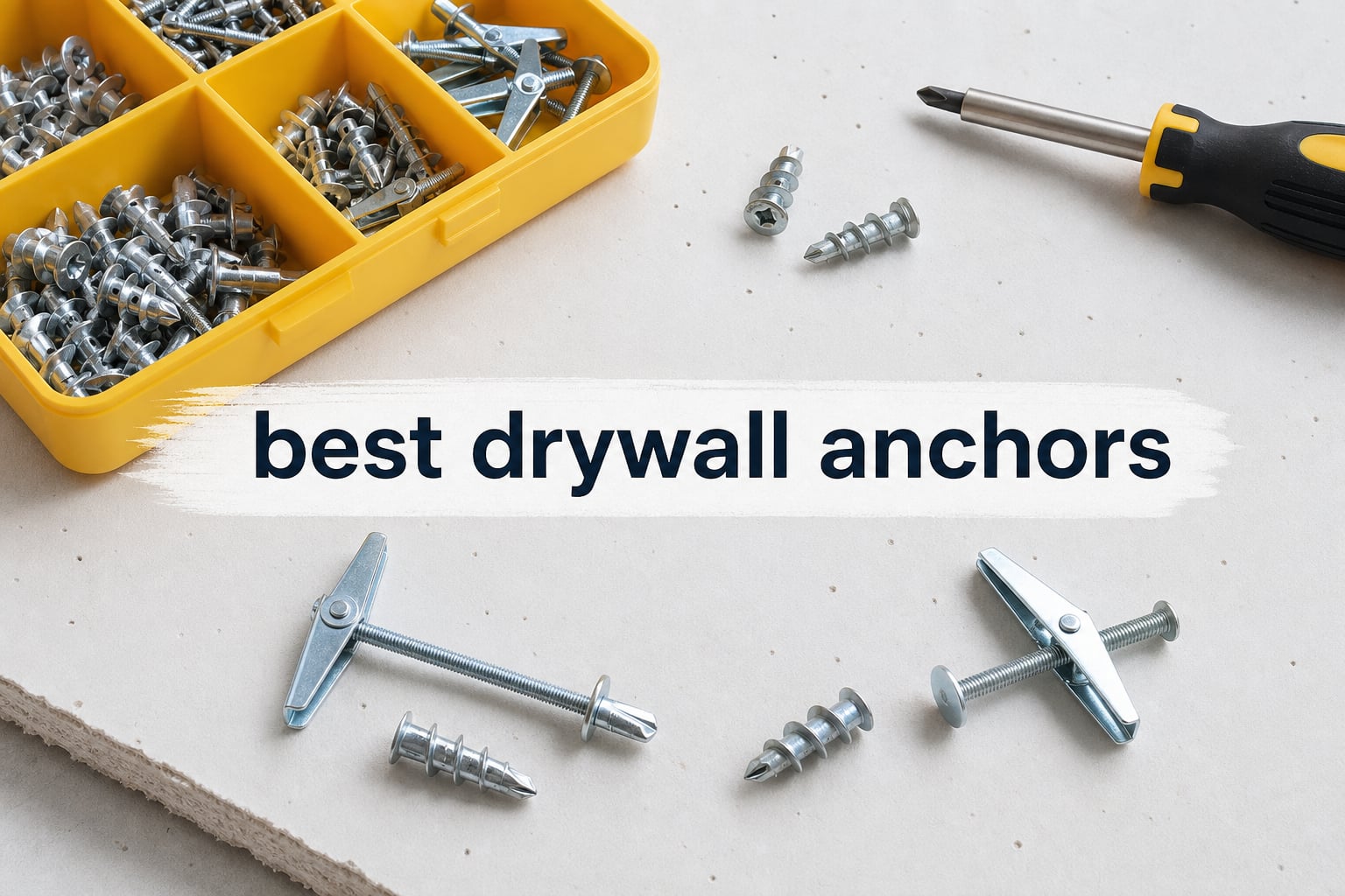 best drywall anchors