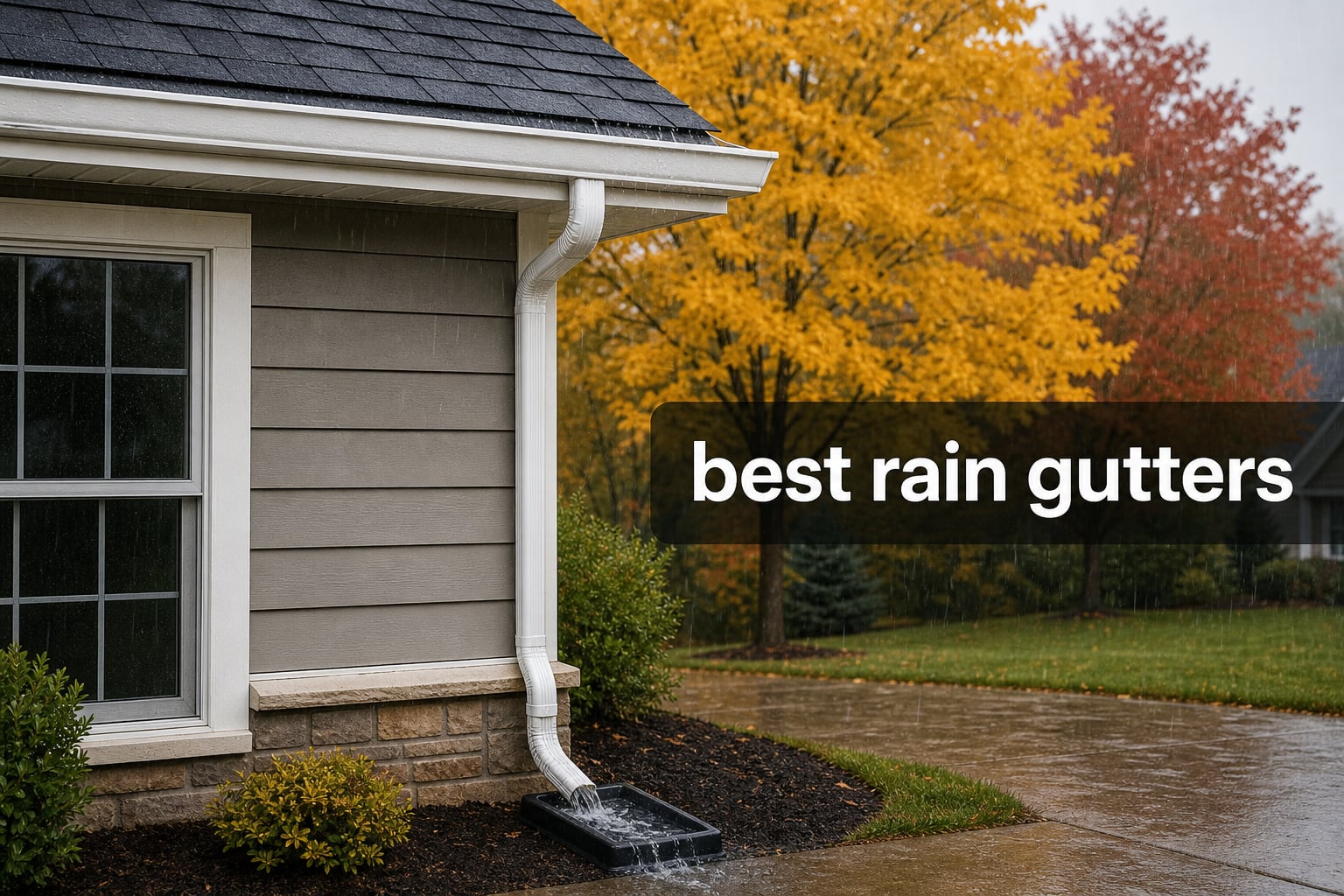 best rain gutters