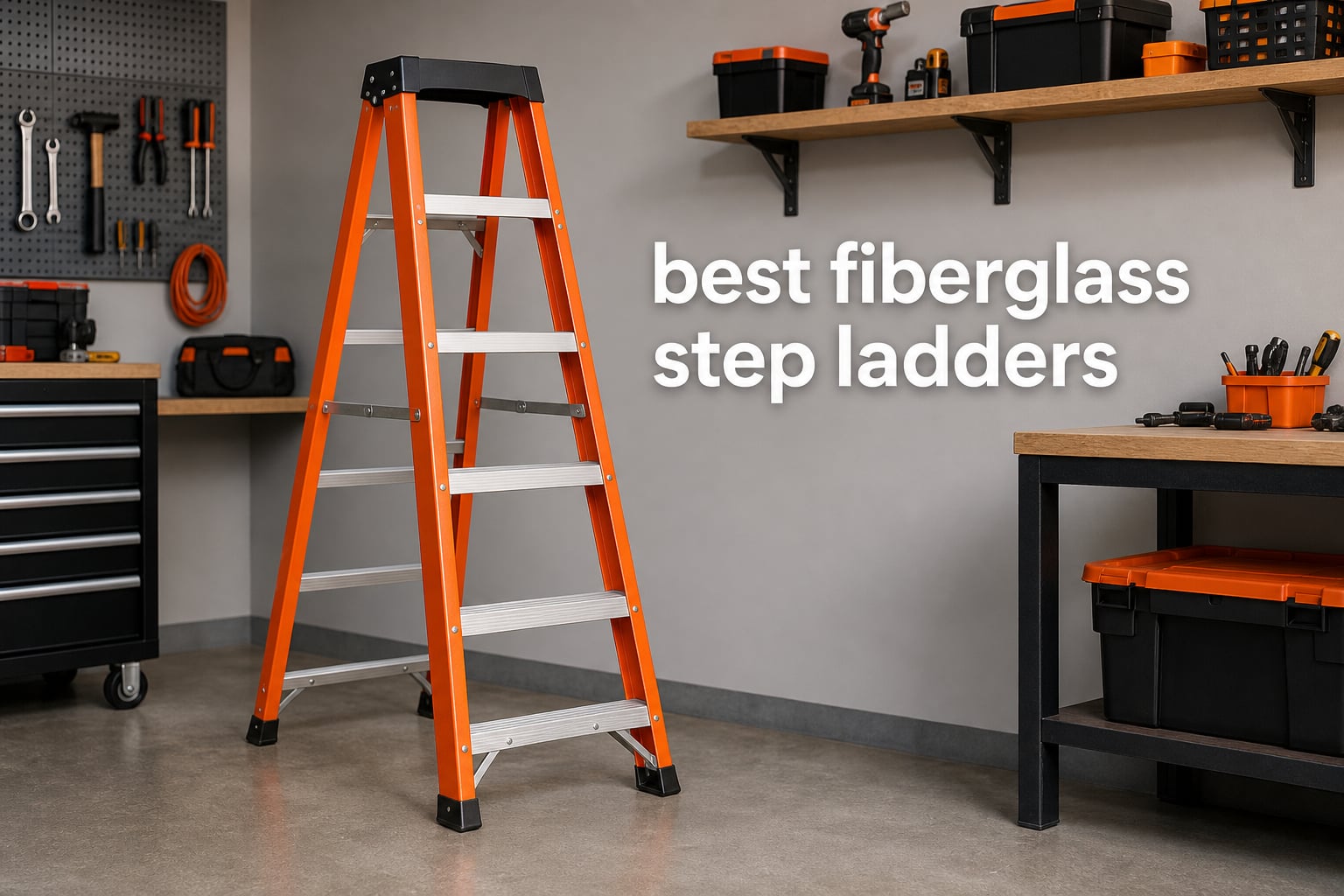 best fiberglass step ladders