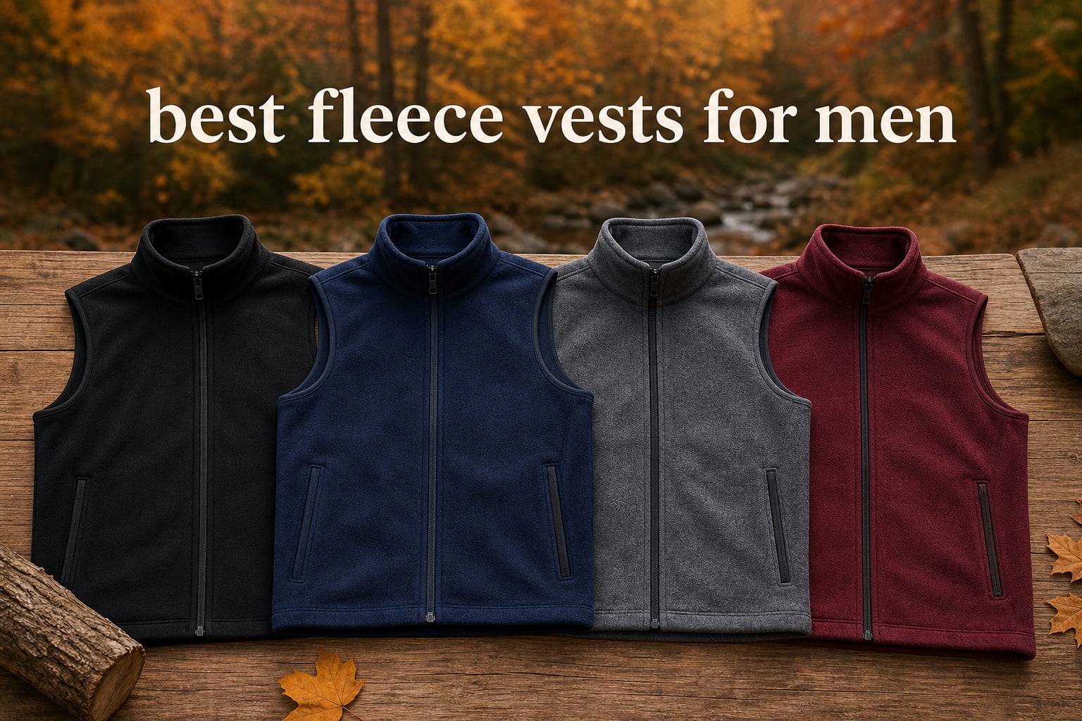 best fleece vests for men