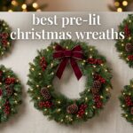 best pre-lit christmas wreaths