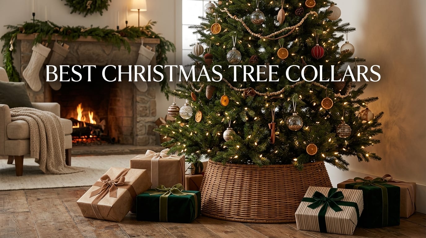 best christmas tree collars