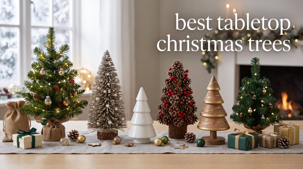 best tabletop christmas trees
