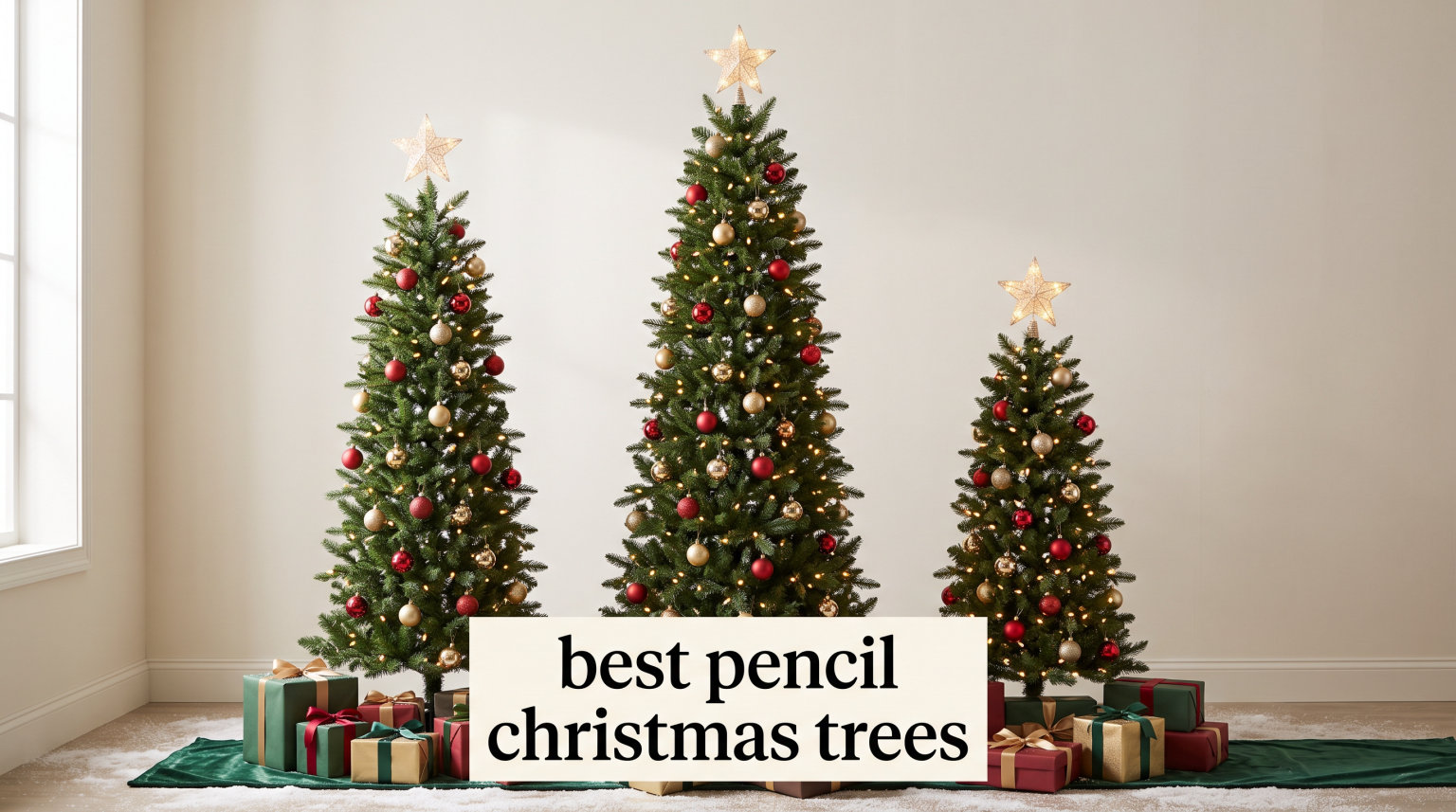best pencil christmas trees