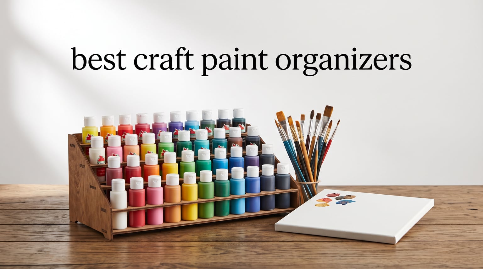 best craft paint organizers