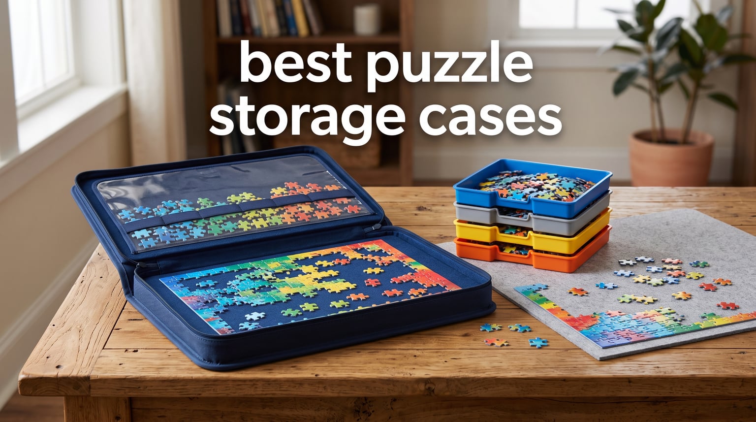 best puzzle storage cases