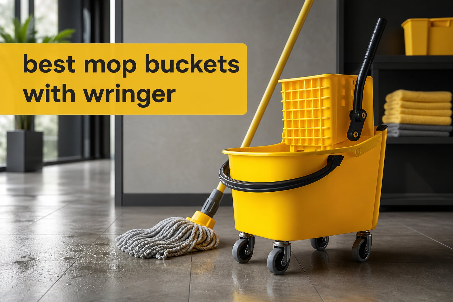 best mop buckets with wringer