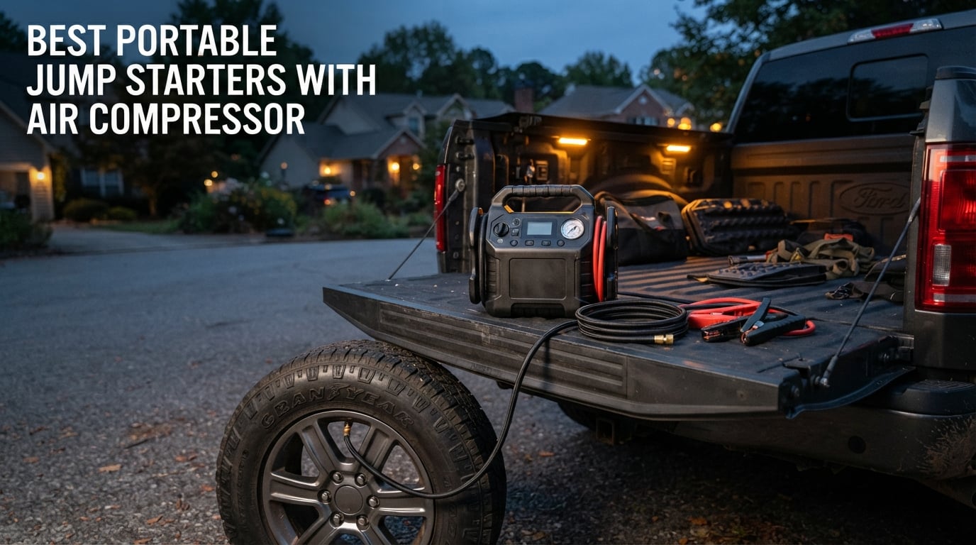 best portable jump starters with air compressor