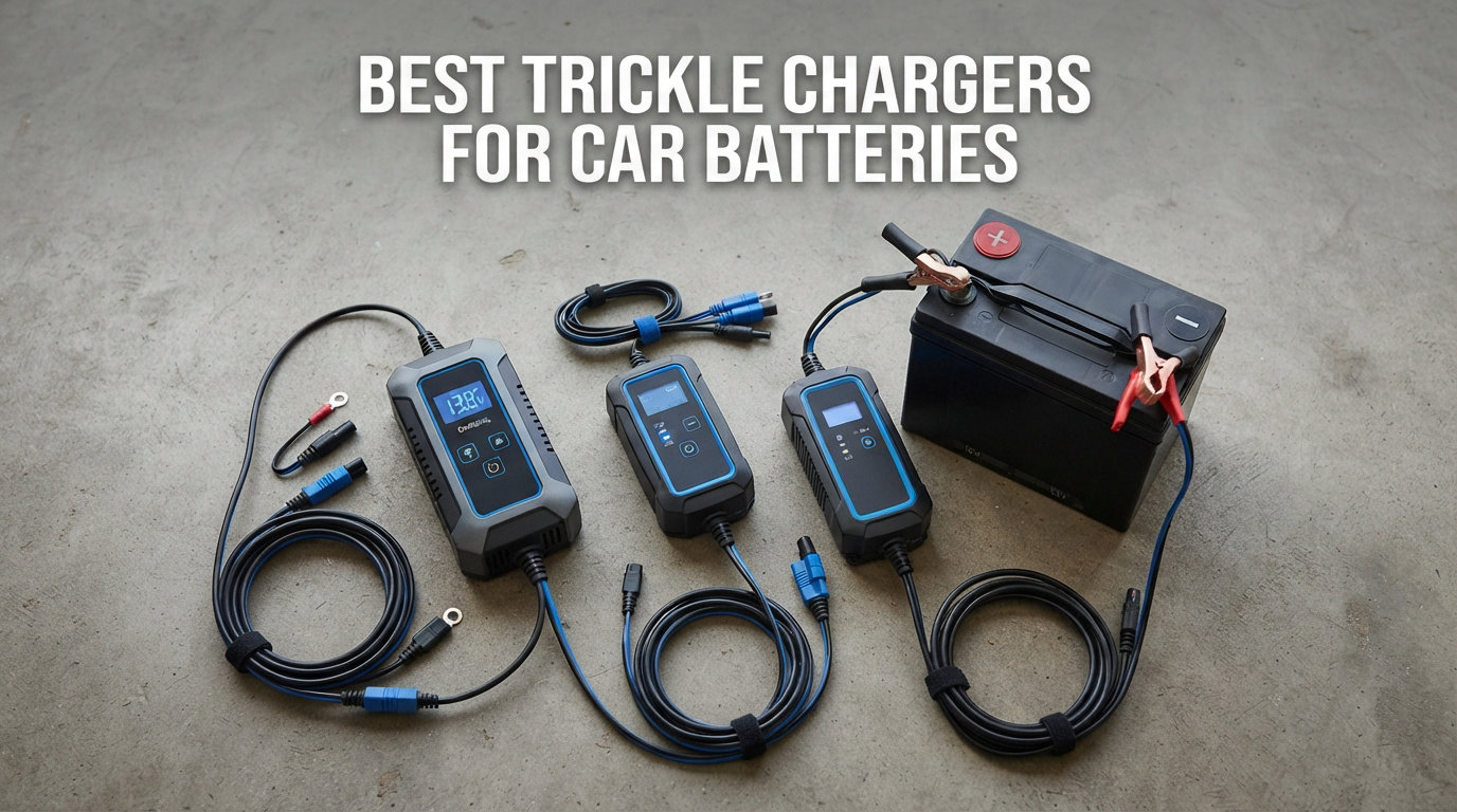 best trickle chargers for car batteries