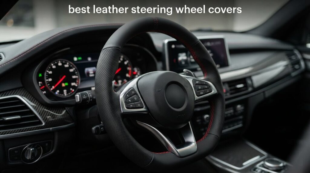 best leather steering wheel covers