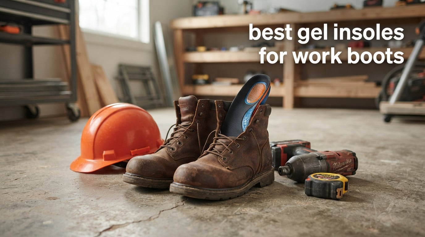 best gel insoles for work boots
