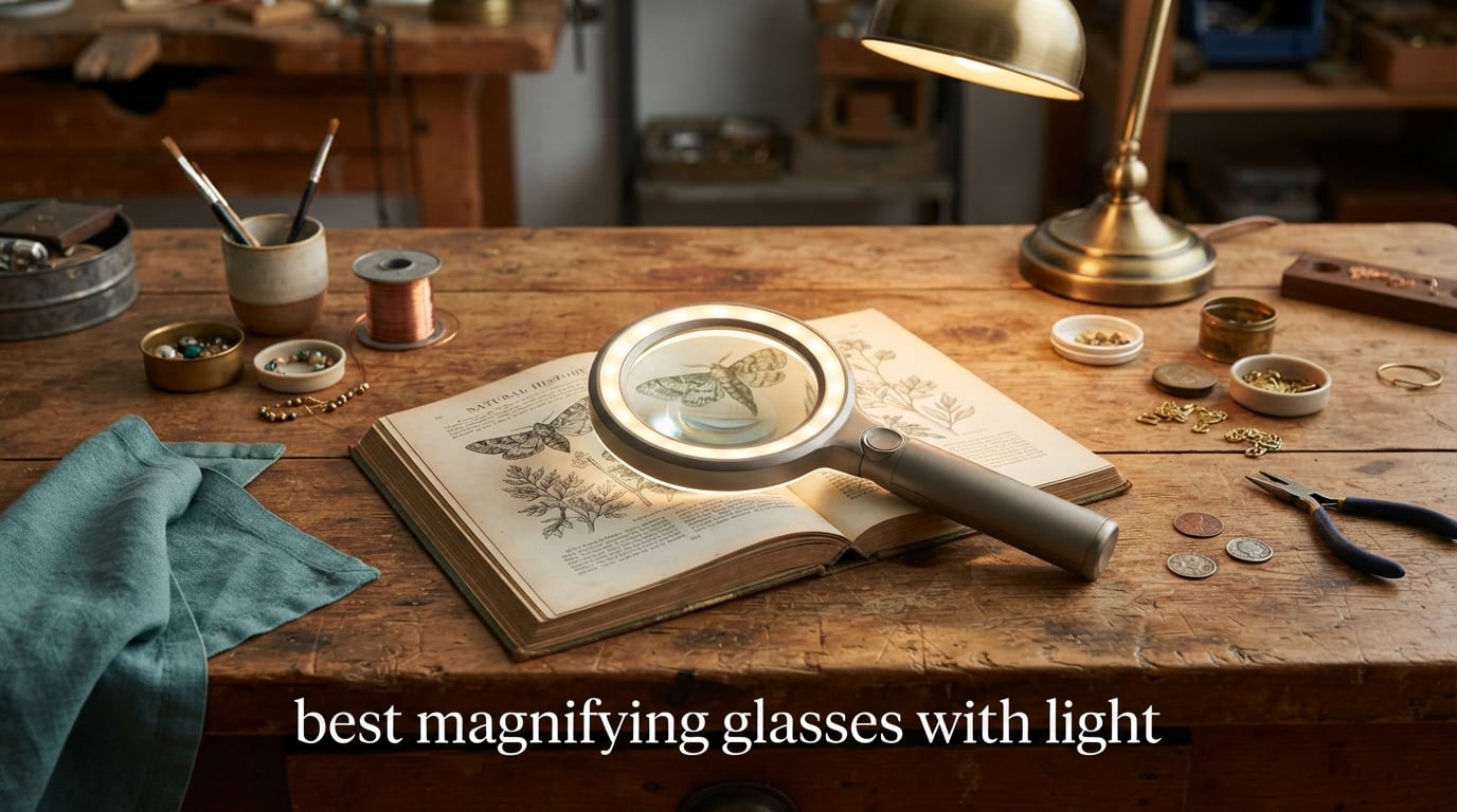 best magnifying glasses with light