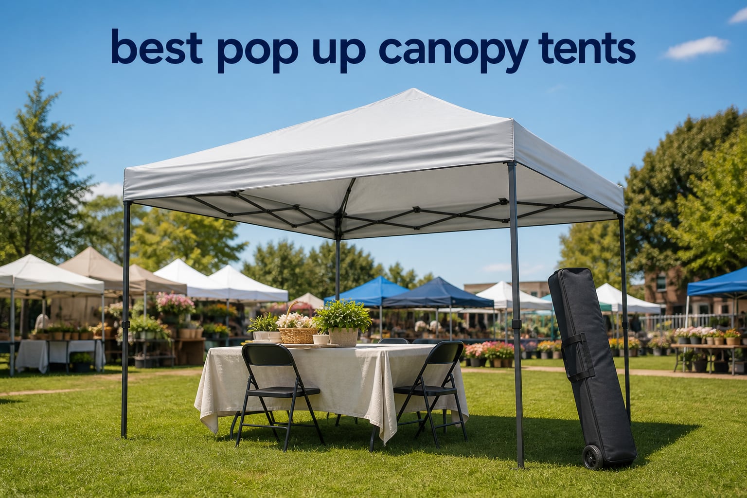 best pop up canopy tents