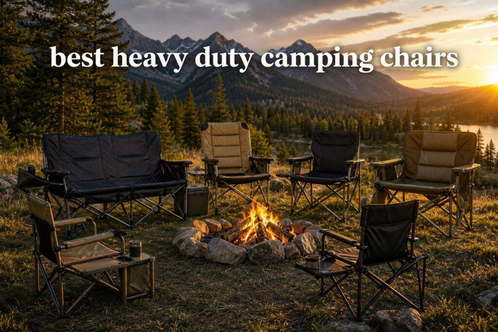 best heavy duty camping chairs