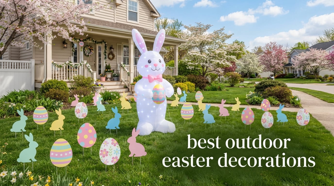 best outdoor easter decorations
