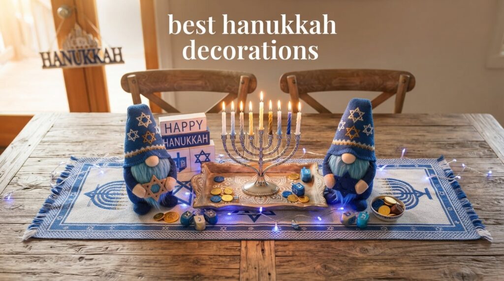 best hanukkah decorations