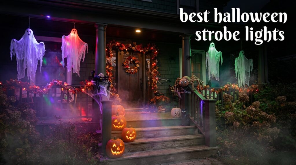 best halloween strobe lights