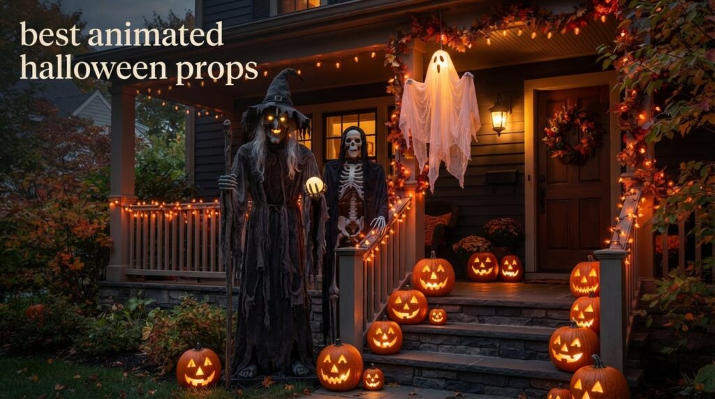 best animated halloween props