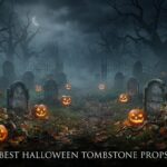 best halloween tombstone props