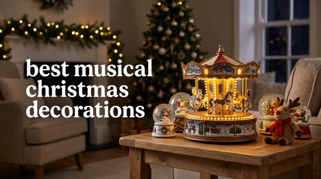 best musical christmas decorations