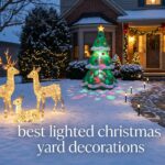 best lighted christmas yard decorations