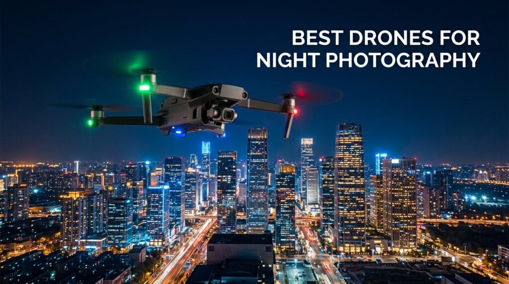 best drones for night photography