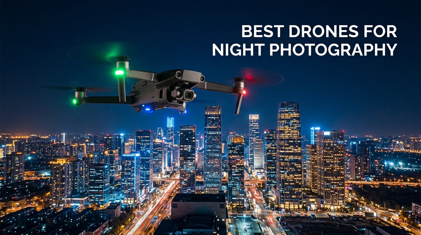 best drones for night photography