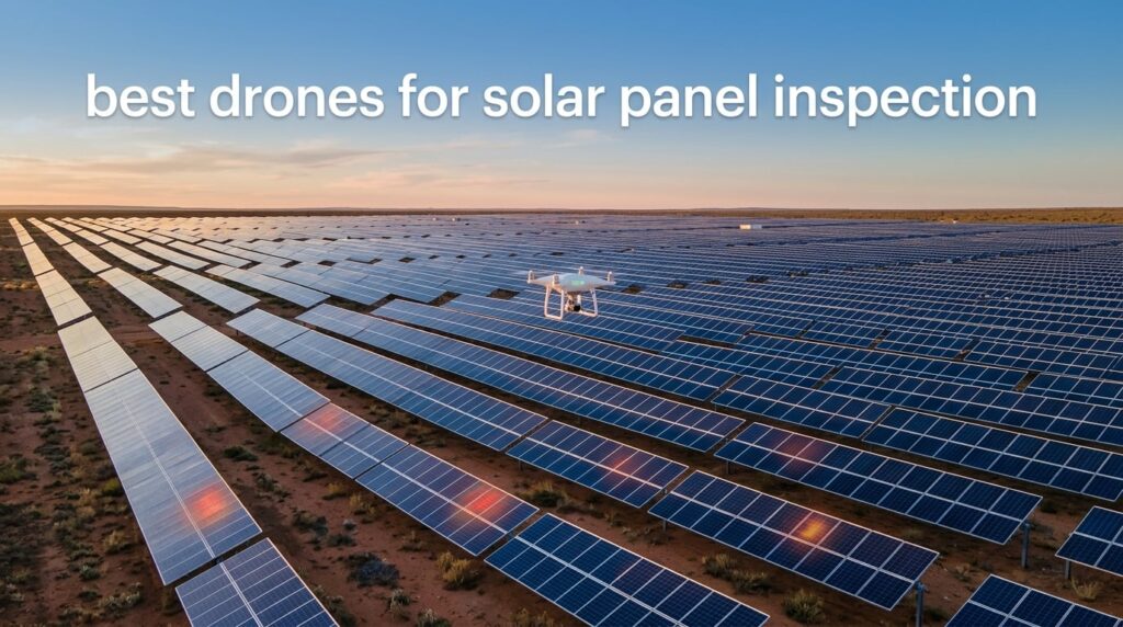 best drones for solar panel inspection