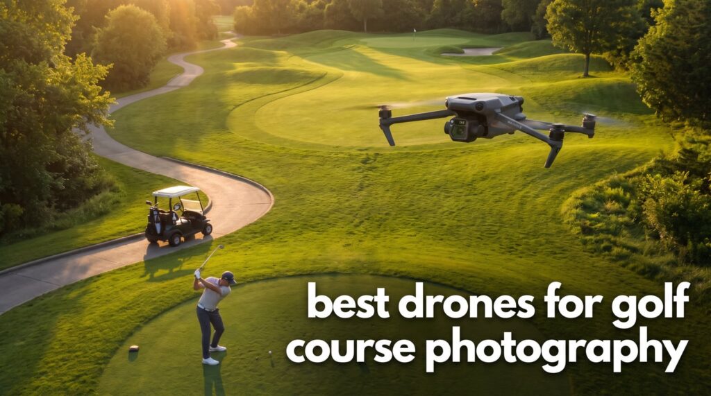 best drones for golf course photography
